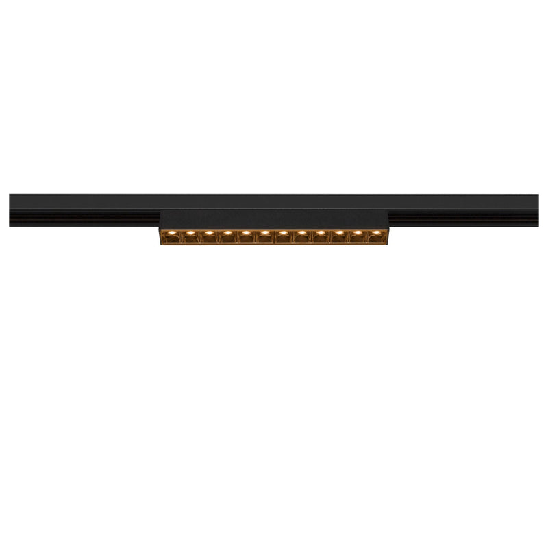 IN-LINE 22 48V TRACK, Darklight Reflector, DALI, spot, black / black, 7.3W, 580lm, 2700K, CRI90, 35°