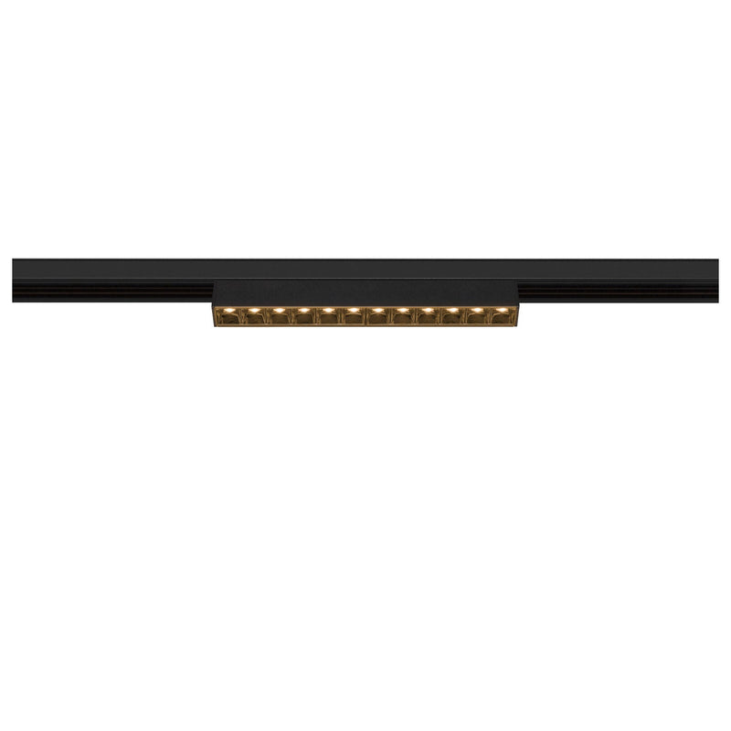 IN-LINE 22 48V TRACK, Darklight Reflector, DALI, spot, black / black, 7.3W, 610lm, 3000K, CRI90, 35°