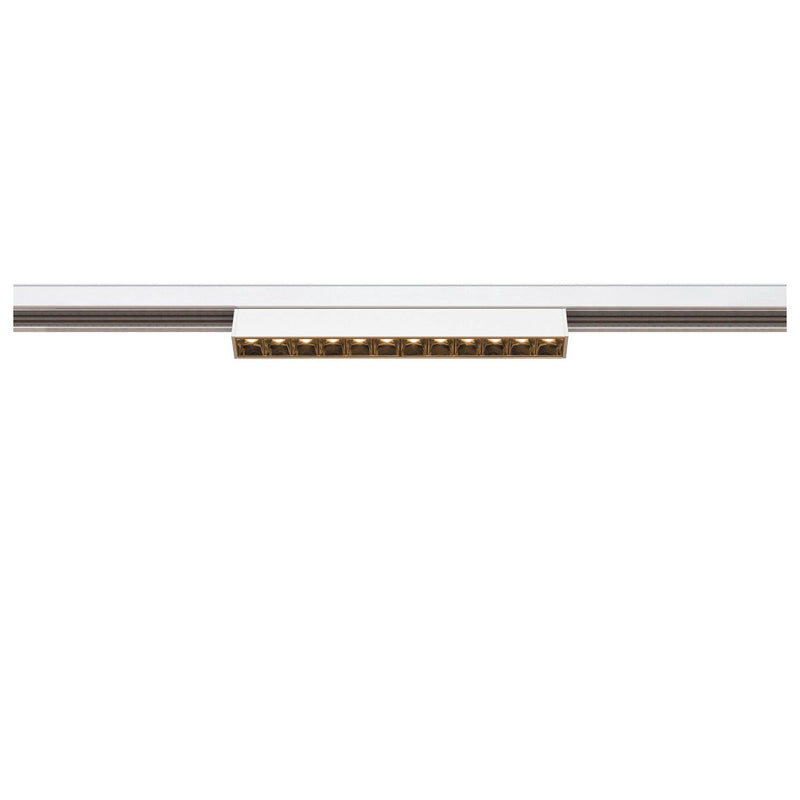 IN-LINE 22 48V TRACK, Darklight Reflector, DALI, spot, white / white, 7.3W, 610lm, 3000K, CRI90, 35°