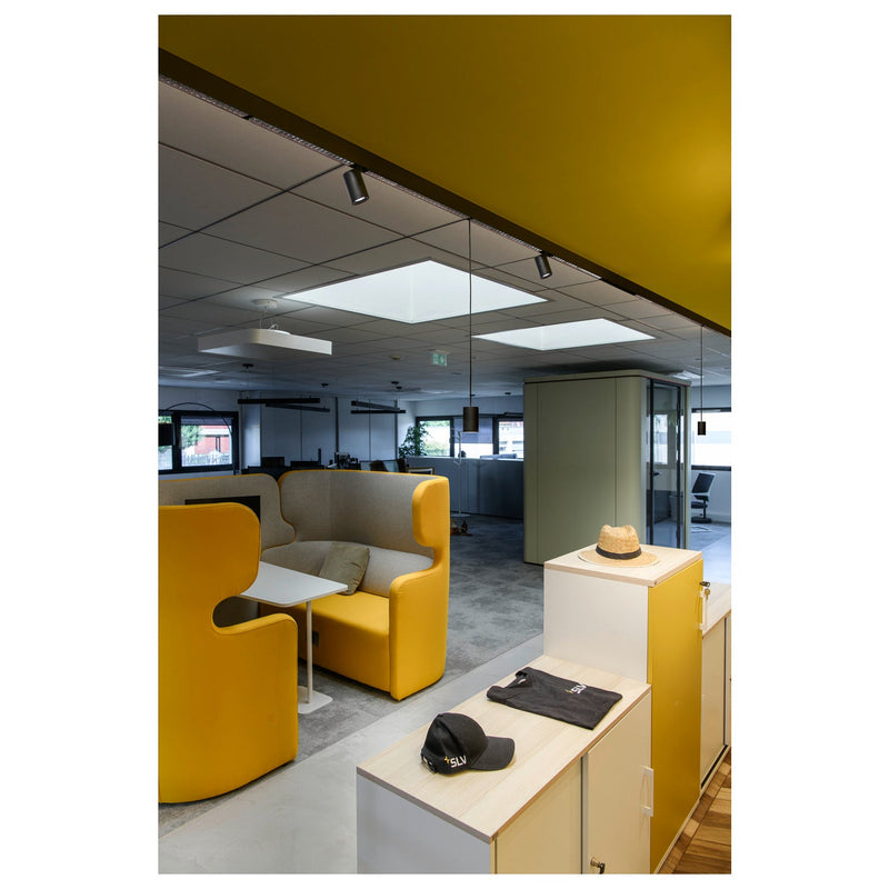 NUMINOS® XS 48V TRACK DALI, pendant light, black / black, 8.7W, 690lm, 3000K, CRI90, 55°