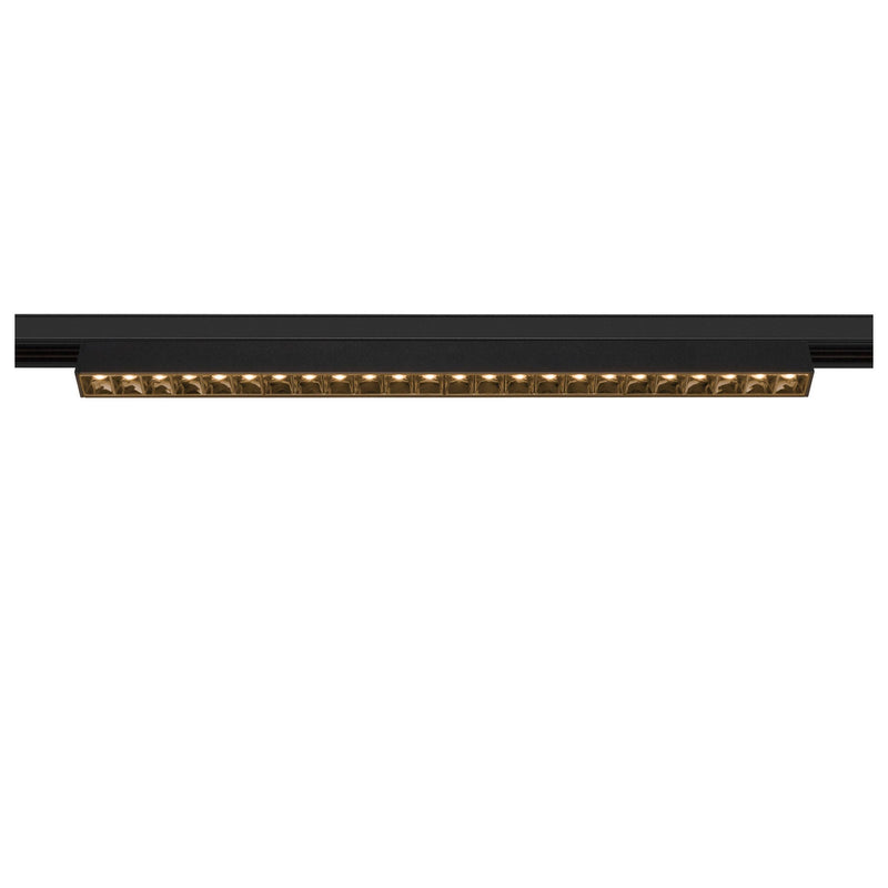 IN-LINE 44 48V TRACK, Darklight Reflector, DALI, spot, black / black, 14W, 1230lm, 3000K, CRI90, 35°