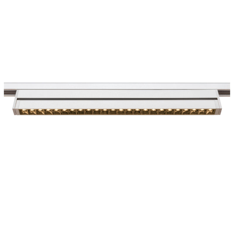 IN-LINE 46 48V TRACK Move DALI, Darklight Reflector, spot, white / white, 14W, 1230lm, 3000K, CRI90, 35°