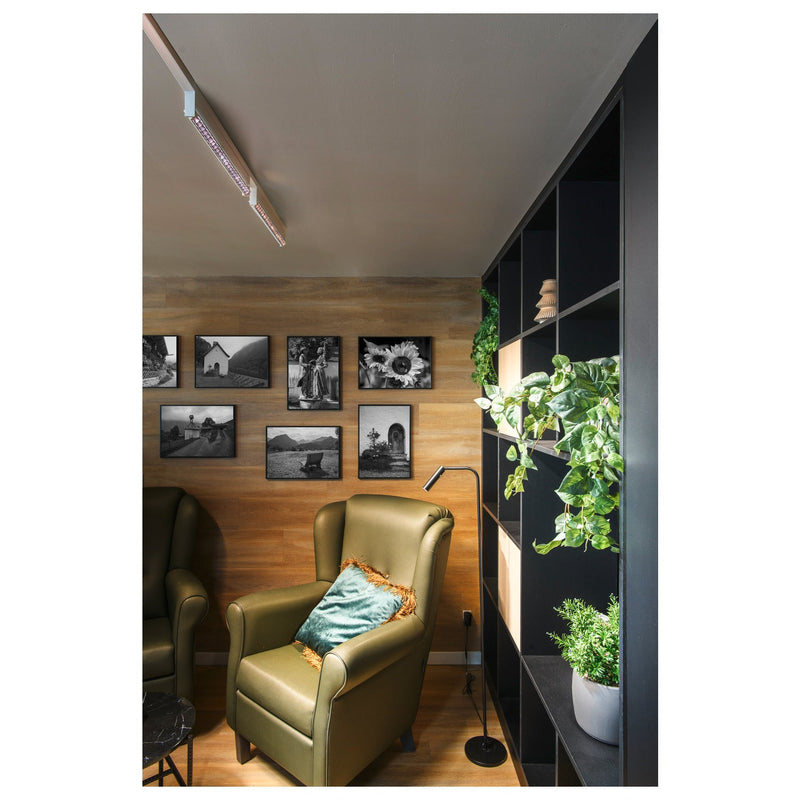 IN-LINE 46 48V TRACK Move DALI, Darklight Reflector, spot, white / white, 14W, 1230lm, 3000K, CRI90, 35°