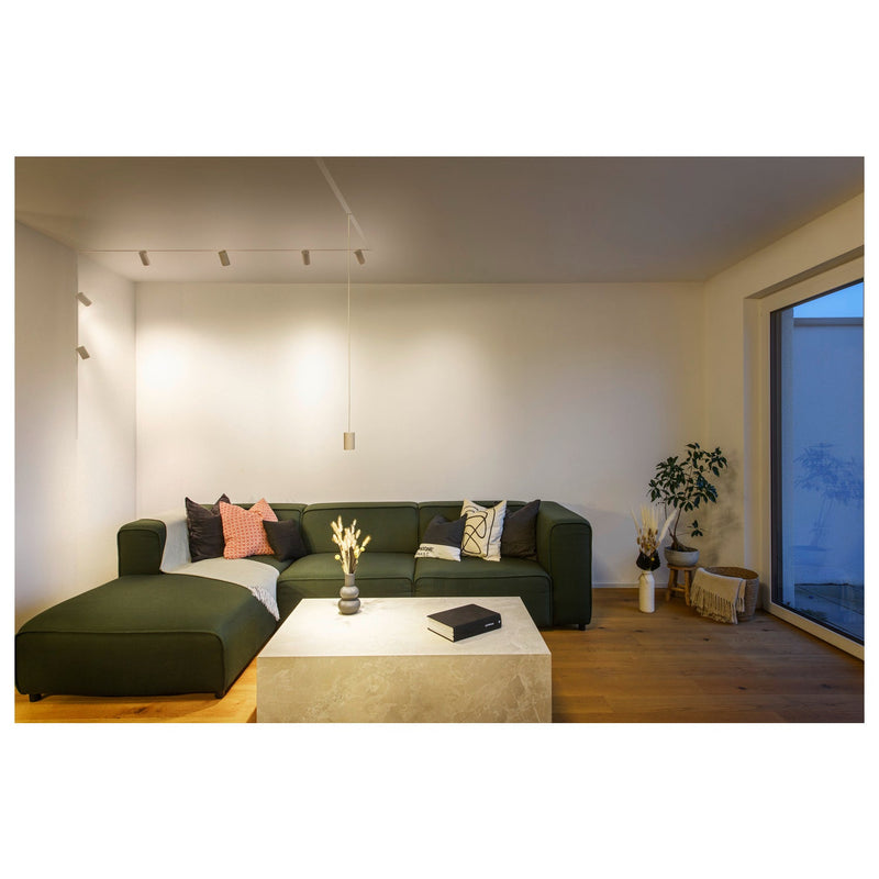 NUMINOS® XS 48V TRACK DALI, pendant light, white / white, 8.7W, 700lm, 3000K, CRI90, 40°