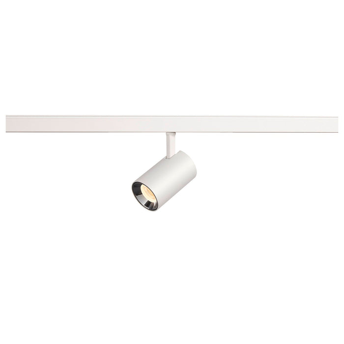 NUMINOS® XS 48V TRACK DALI, spot, white / chrome, 8.7W, 700lm, 3000K, CRI90, 40°