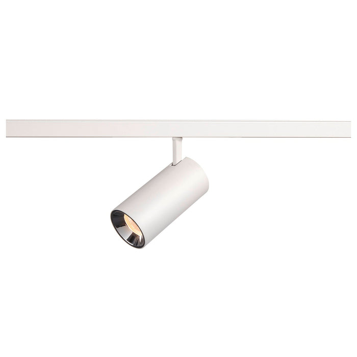 NUMINOS® S 48V TRACK DALI, spot, white / chrome, 16W, 980lm, 2700K, CRI90, 55°