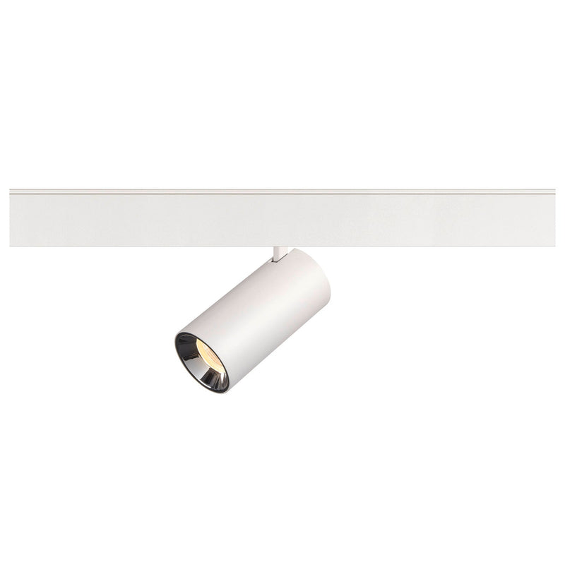 NUMINOS® S 48V TRACK DALI, spot, white / chrome, 16W, 1050lm, 3000K, CRI90, 20°