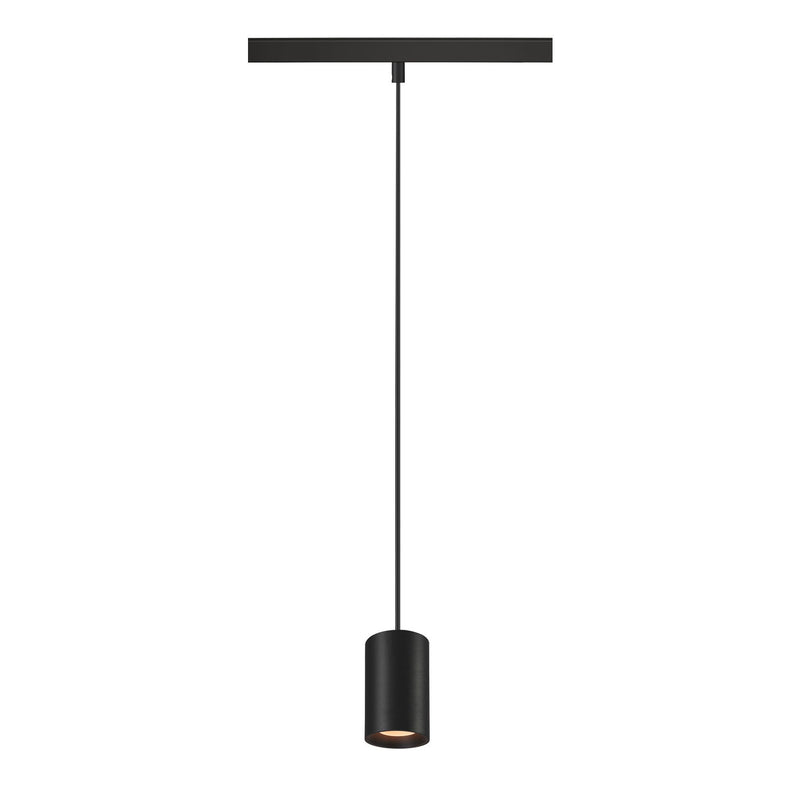 NUMINOS® XS 48V TRACK DALI, pendant light, black / black, 8.7W, 640lm, 2700K, CRI90, 20°