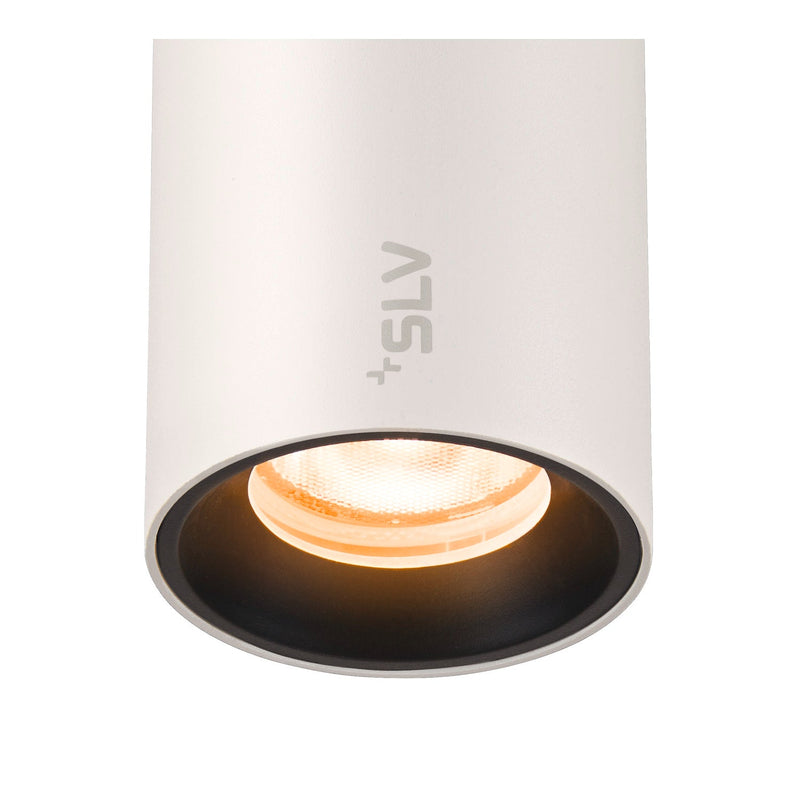 NUMINOS® XS 48V TRACK DALI, pendant light, white / black, 8.7W, 640lm, 2700K, CRI90, 55°