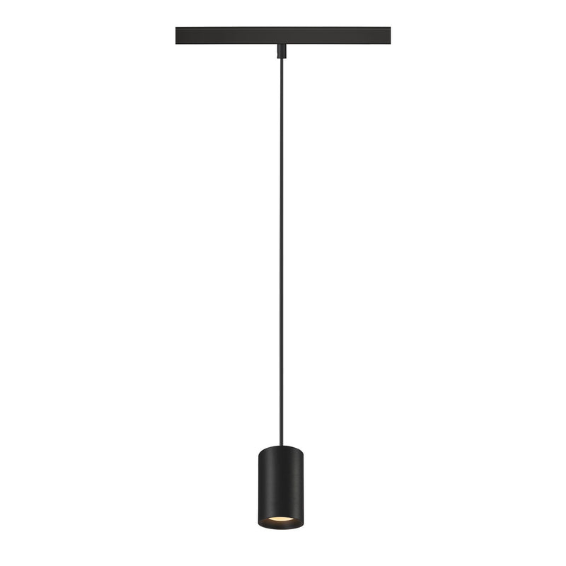 NUMINOS® XS 48V TRACK DALI, pendant light, black / black, 8.7W, 700lm, 3000K, CRI90, 20°