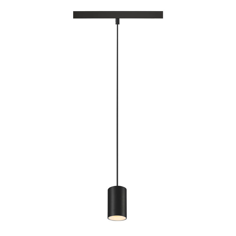 NUMINOS® XS 48V TRACK DALI, pendant light, black / white, 8.7W, 700lm, 3000K, CRI90, 40°