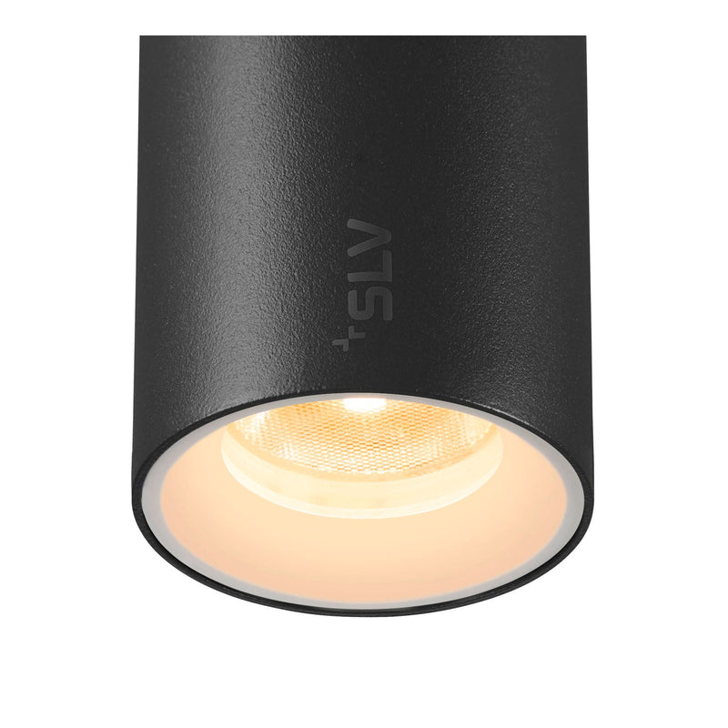 NUMINOS® XS 48V TRACK DALI, pendant light, black / white, 8.7W, 720lm, 3000K, CRI90, 55°