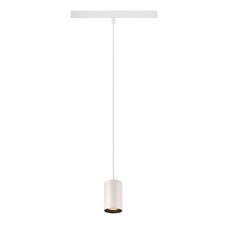 NUMINOS® XS 48V TRACK DALI, pendant light, white / black, 8.7W, 670lm, 3000K, CRI90, 40°