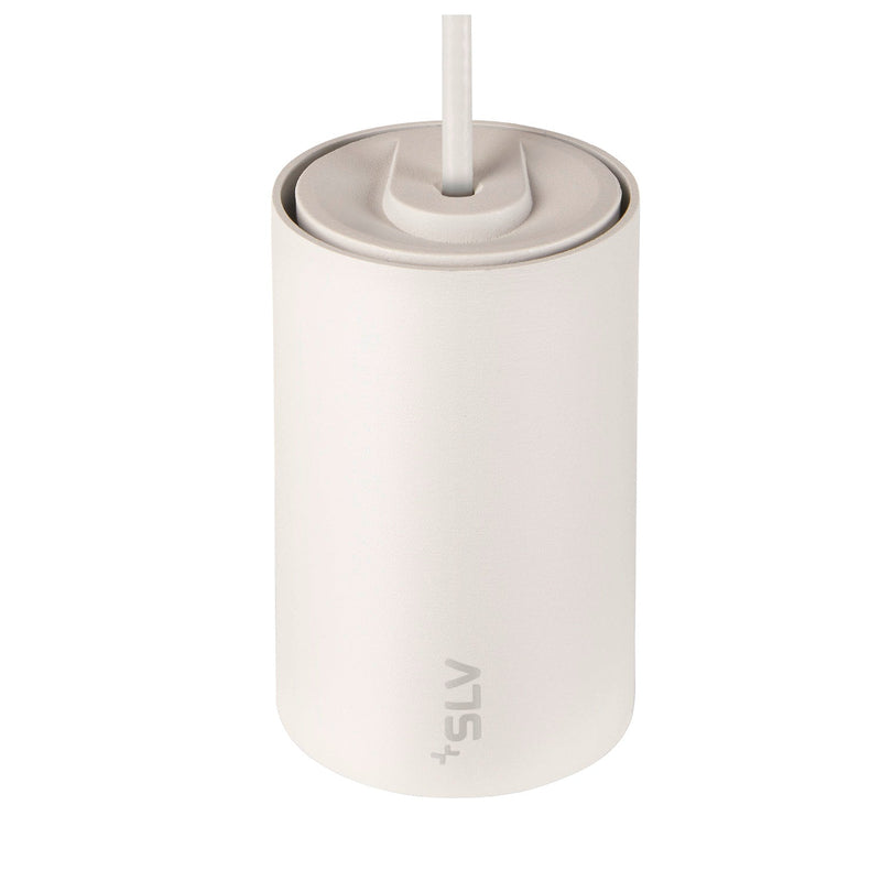 NUMINOS® XS 48V TRACK DALI, pendant light, white / chrome, 8.7W, 720lm, 3000K, CRI90, 55°