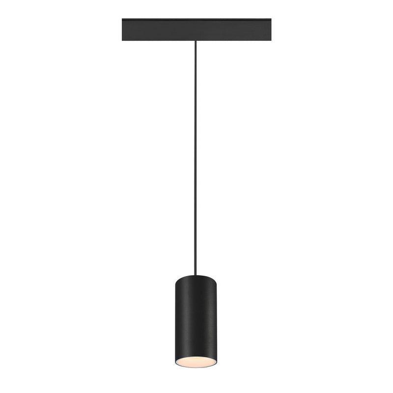 NUMINOS® S 48V TRACK DALI, pendant light, black / white, 16W, 1020lm, 2700K, CRI90, 20°