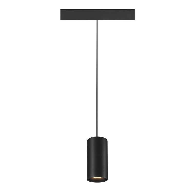 NUMINOS® S 48V TRACK DALI, pendant light, black / black, 16W, 1060lm, 3000K, CRI90, 20°