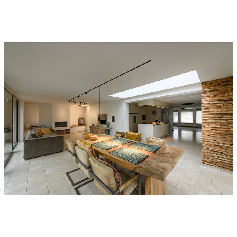 NUMINOS® S 48V TRACK DALI, pendant light, black / black, 16W, 1030lm, 3000K, CRI90, 40°