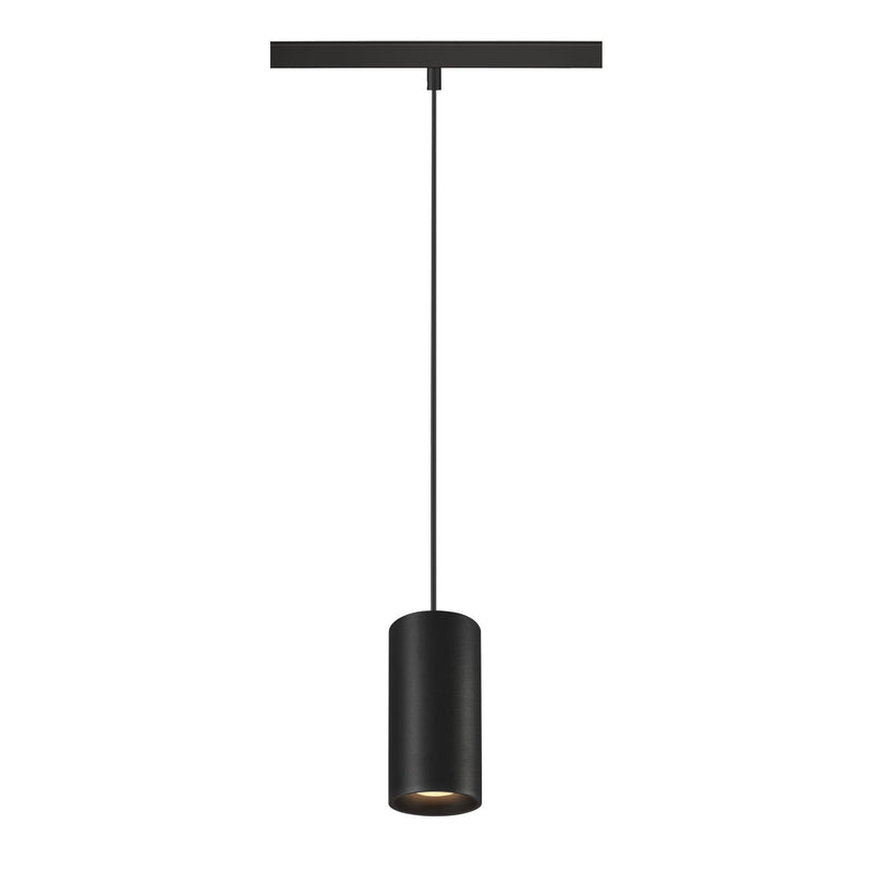 NUMINOS® S 48V TRACK DALI, pendant light, black / black, 16W, 1030lm, 3000K, CRI90, 40°