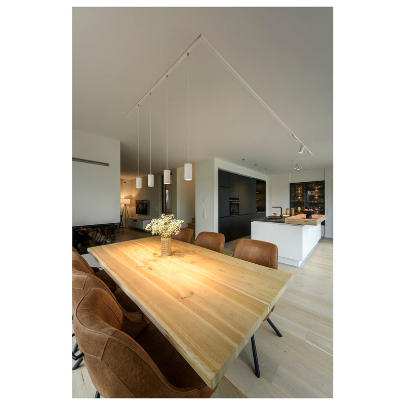 NUMINOS® S 48V TRACK DALI, pendant light, white / white, 16W, 1120lm, 3000K, CRI90, 40°