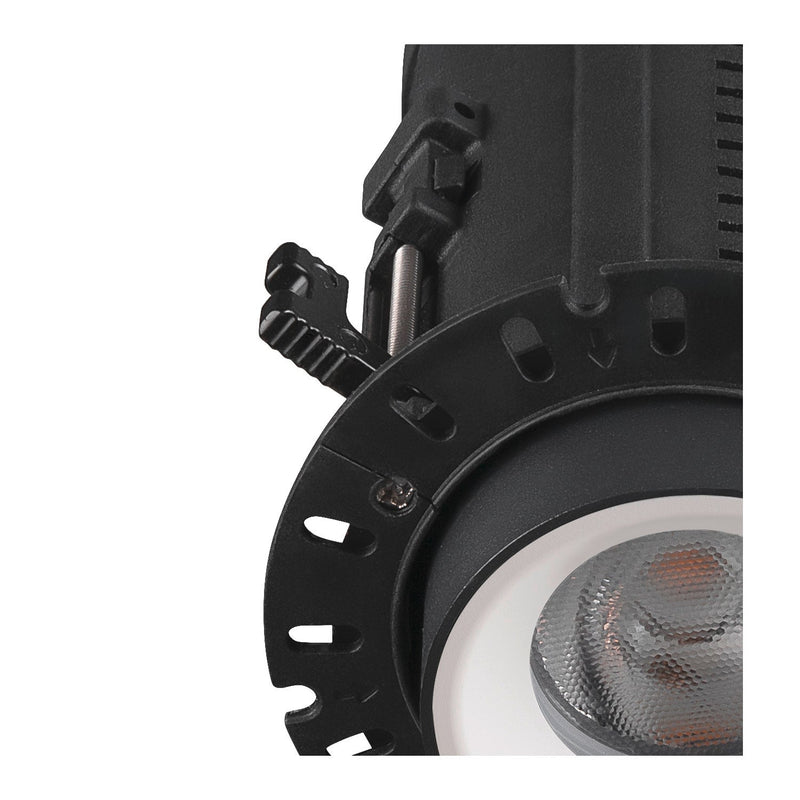 NUMINOS PROJECTOR XS recessed ceiling light, 2700 K, 20°, cylindrical, black / white