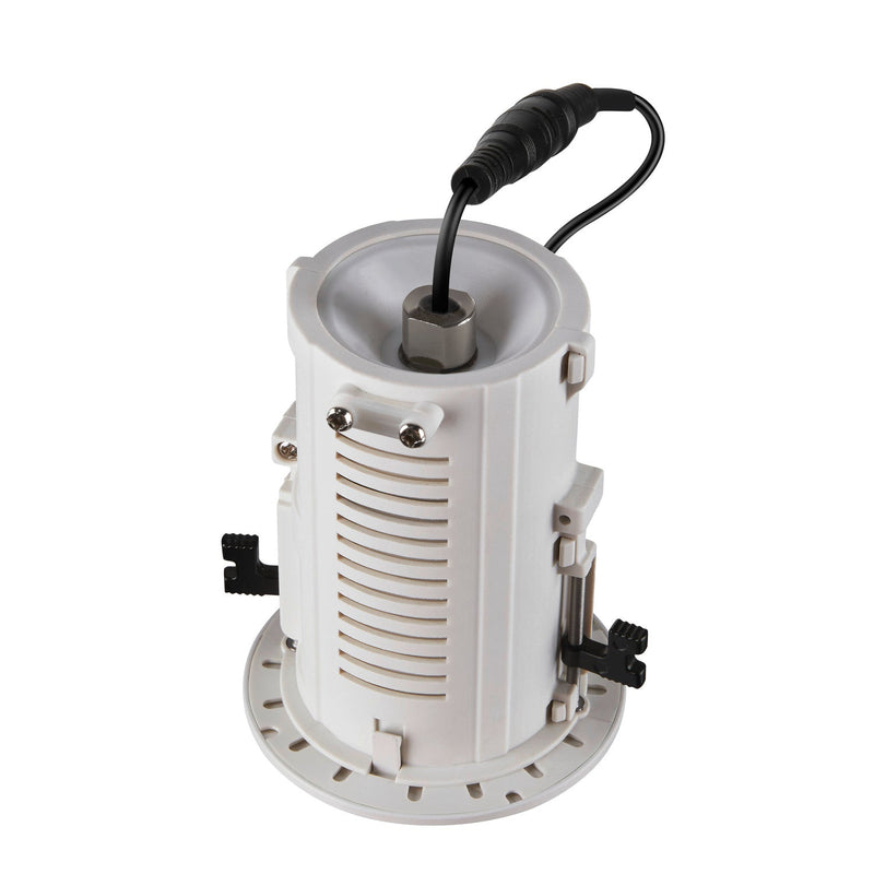 NUMINOS PROJECTOR XS recessed ceiling light, 3000 K, 20°, cylindrical, white / black