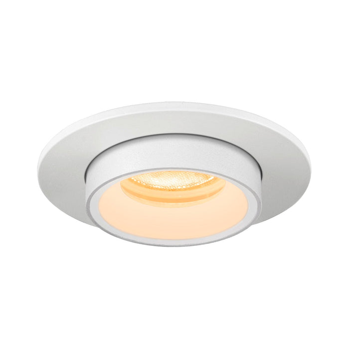 NUMINOS PROJECTOR XS recessed ceiling light, 3000 K, 20°, cylindrical, white / white
