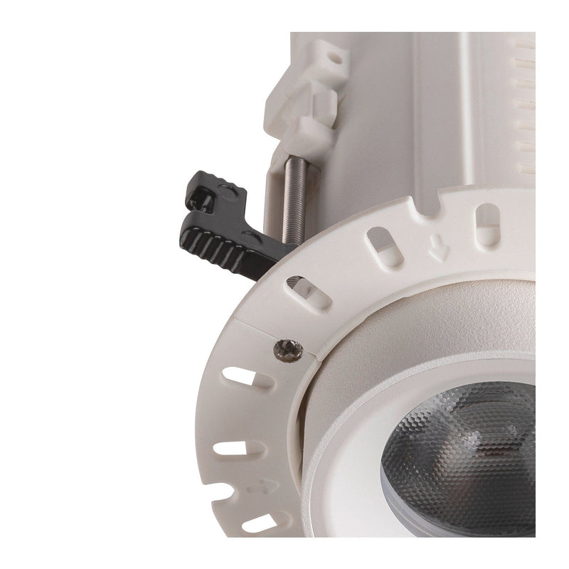 NUMINOS PROJECTOR XS recessed ceiling light, 3000 K, 20°, cylindrical, white / white