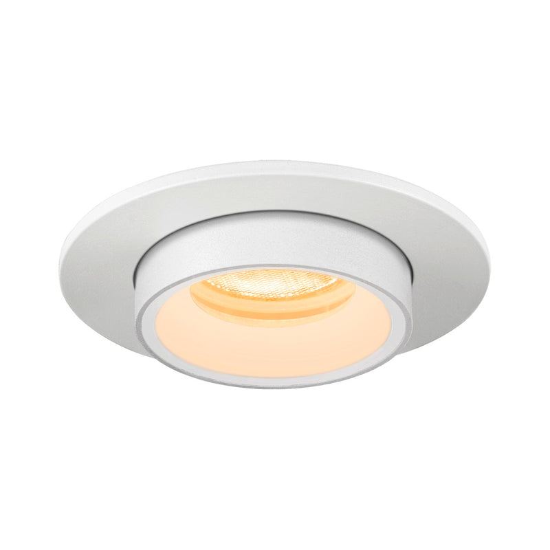 NUMINOS PROJECTOR XS recessed ceiling light, 3000 K, 55°, cylindrical, white / white