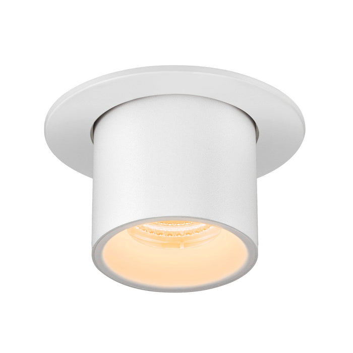 NUMINOS PROJECTOR S recessed ceiling light, 3000 K, 20°, cylindrical, white / white