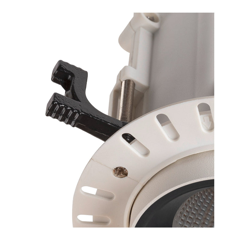 NUMINOS PROJECTOR S recessed ceiling light, 3000 K, 55°, cylindrical, white / black