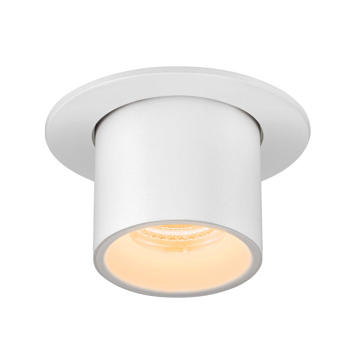 NUMINOS PROJECTOR S recessed ceiling light, 3000 K, 55°, cylindrical, white / white