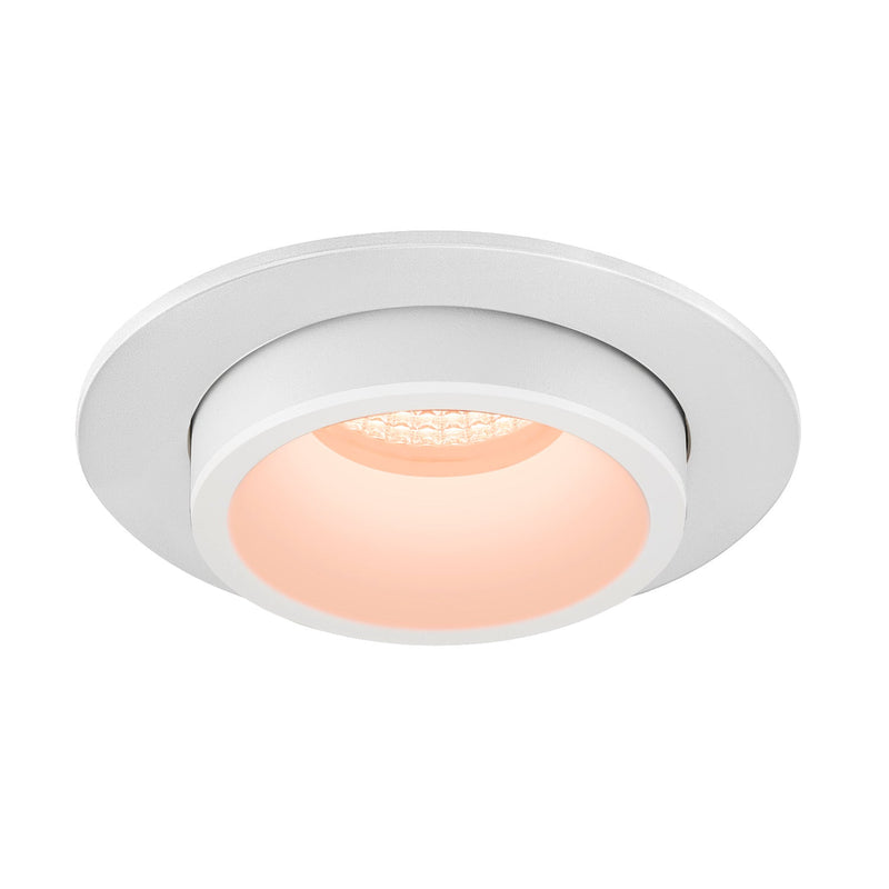 NUMINOS PROJECTOR M recessed ceiling light, 2700 K, 40°, cylindrical, white / white