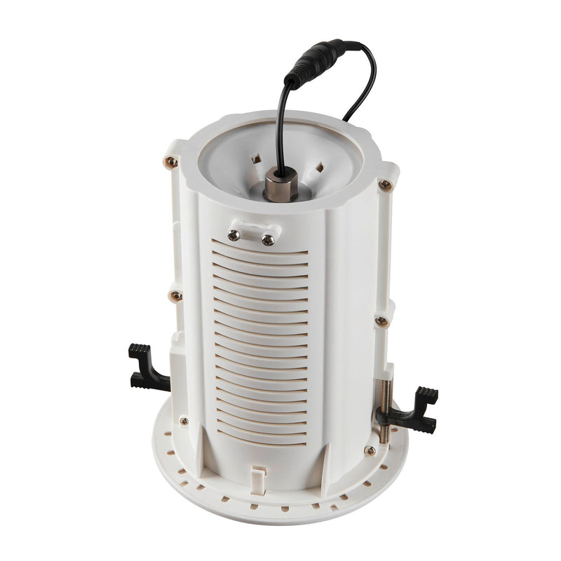 NUMINOS PROJECTOR M recessed ceiling light, 2700 K, 55°, cylindrical, white / chrome