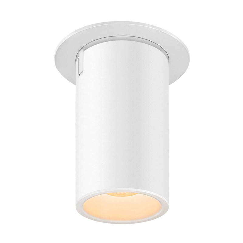 NUMINOS PROJECTOR M recessed ceiling light, 3000 K, 20°, cylindrical, white / white