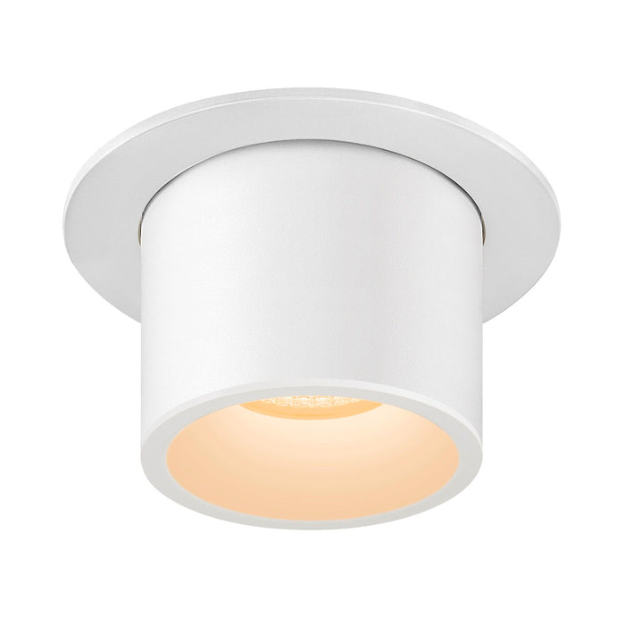 NUMINOS PROJECTOR M recessed ceiling light, 3000 K, 40°, cylindrical, white / white