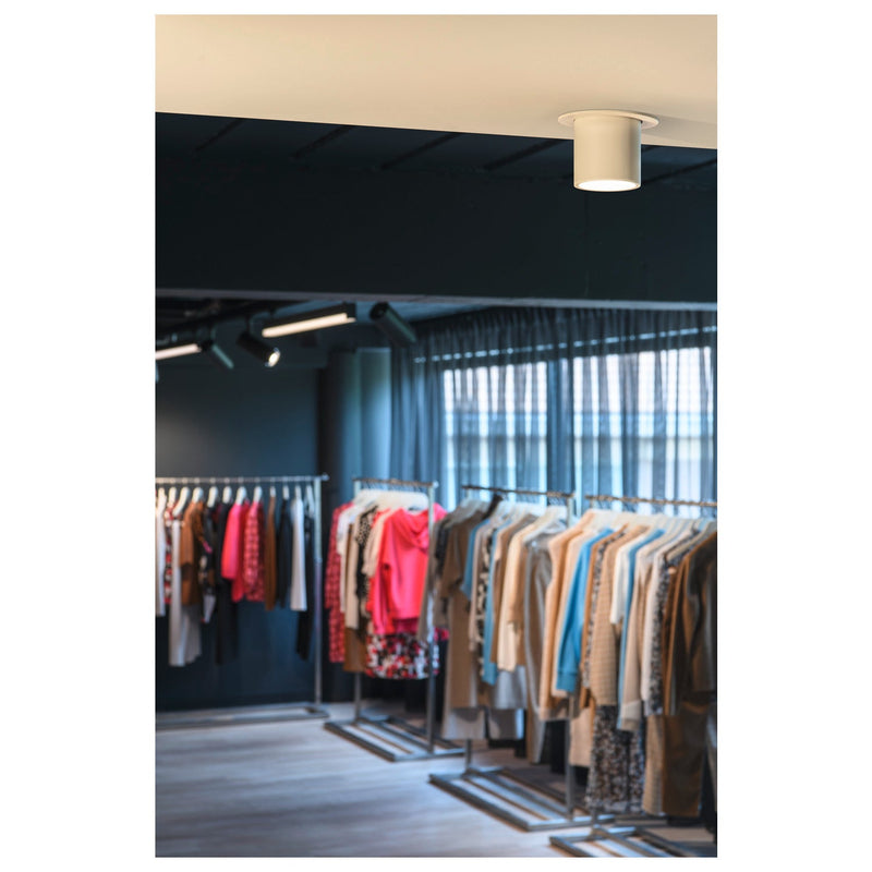 NUMINOS PROJECTOR M recessed ceiling light, 3000 K, 40°, cylindrical, white / white