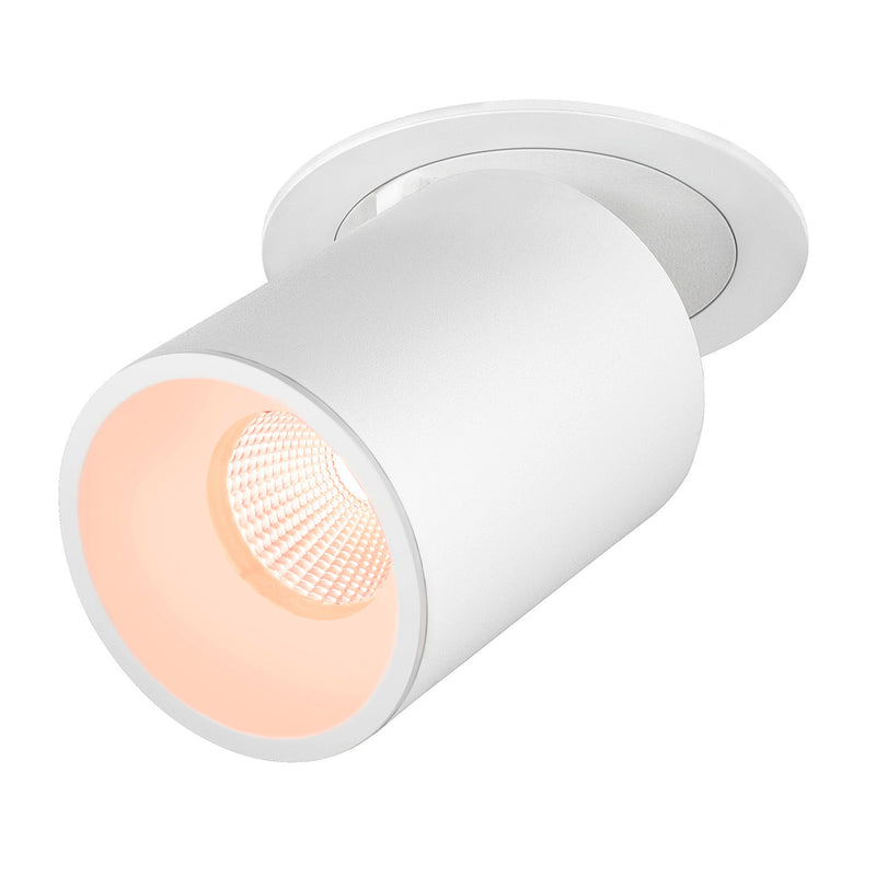 NUMINOS PROJECTOR L recessed ceiling light, 2700 K, 20°, cylindrical, white / white