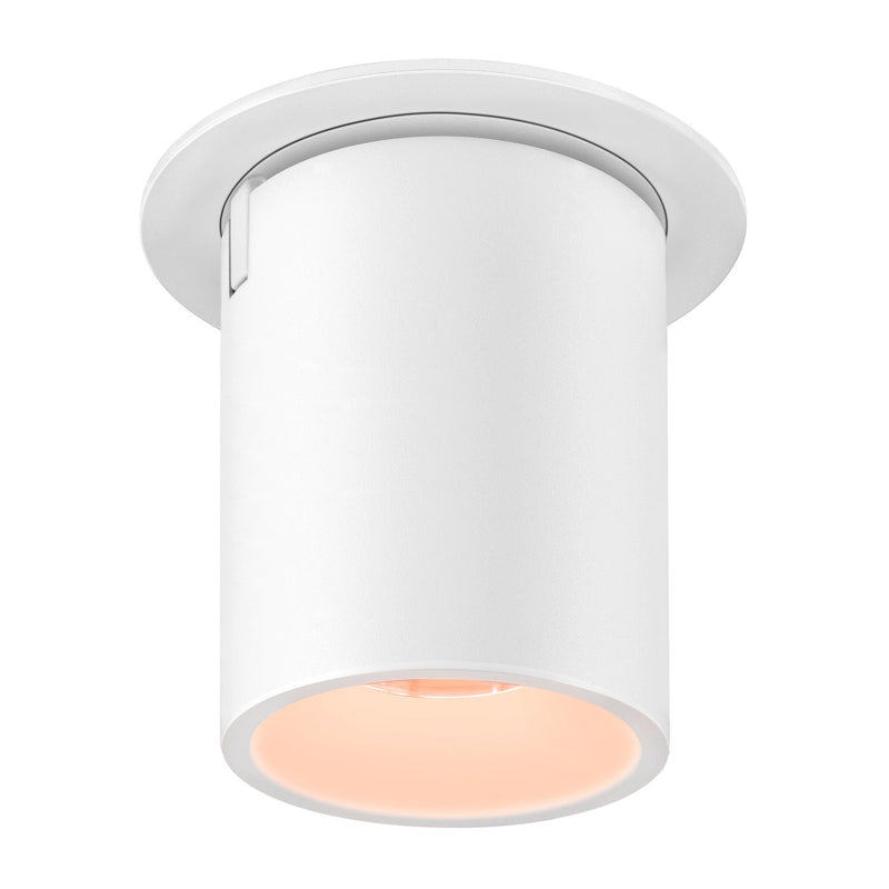 NUMINOS PROJECTOR L recessed ceiling light, 2700 K, 40°, cylindrical, white / white