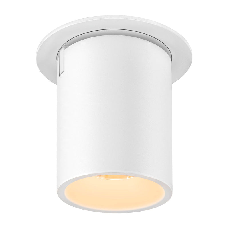 NUMINOS PROJECTOR L recessed ceiling light, 3000 K, 20°, cylindrical, white / white