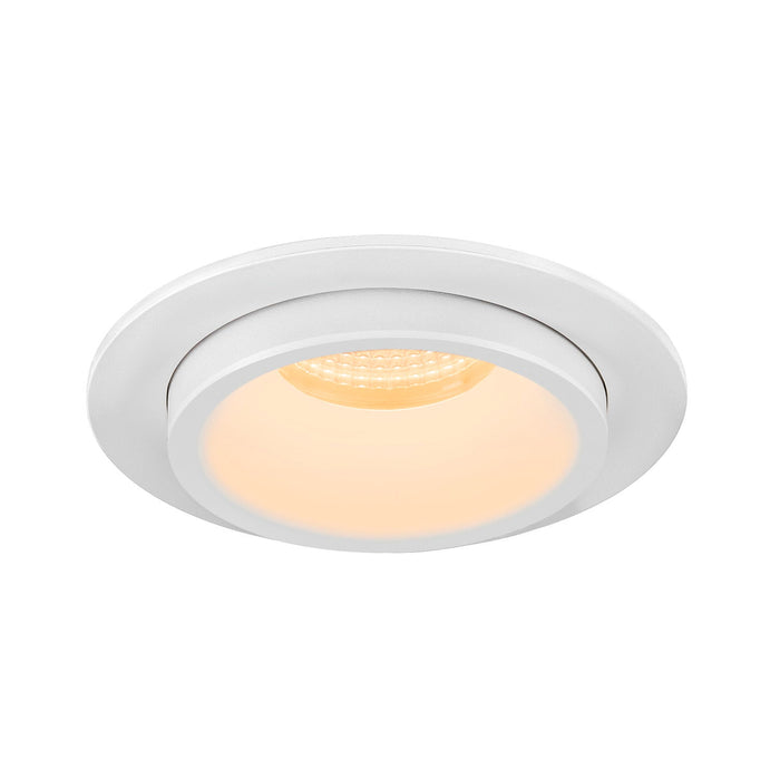 NUMINOS PROJECTOR L recessed ceiling light, 3000 K, 55°, cylindrical, white / white