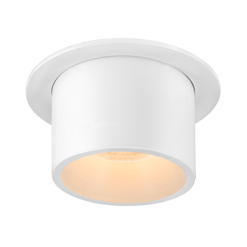 NUMINOS PROJECTOR L recessed ceiling light, 3000 K, 55°, cylindrical, white / white