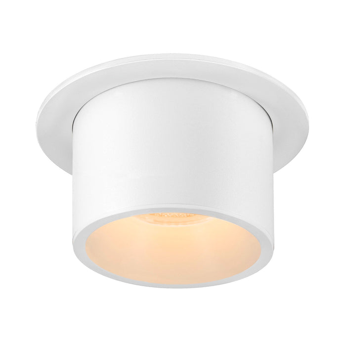 NUMINOS PROJECTOR L recessed ceiling light, 3000 K, 55°, cylindrical, white / white