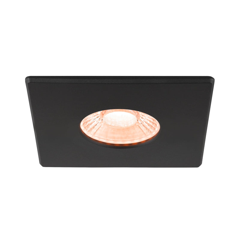 UNIVERSAL DOWNLIGHT cover, for downlight IP65, square, black