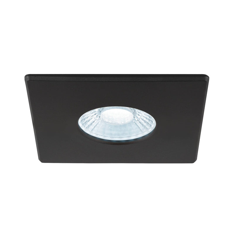 UNIVERSAL DOWNLIGHT cover, for downlight IP65, square, black