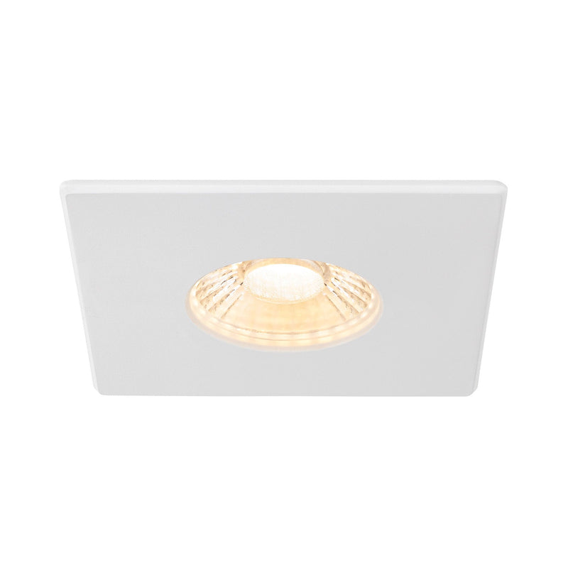 UNIVERSAL DOWNLIGHT cover, for downlight IP65, square, white