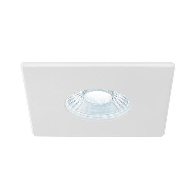 UNIVERSAL DOWNLIGHT cover, for downlight IP65, square, white