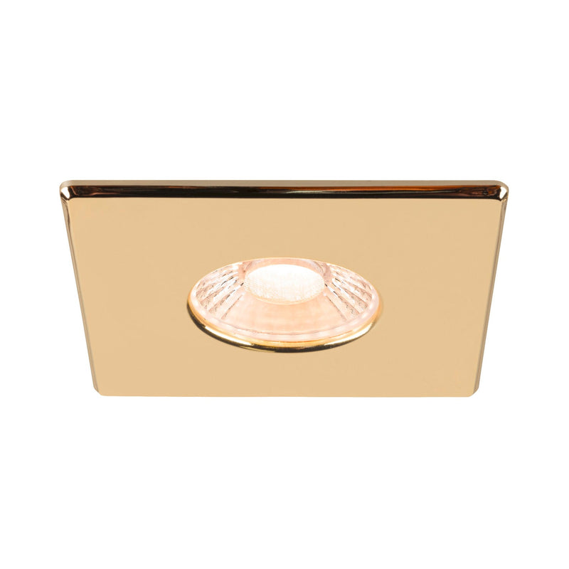 UNIVERSAL DOWNLIGHT cover, for downlight IP65, square, gold
