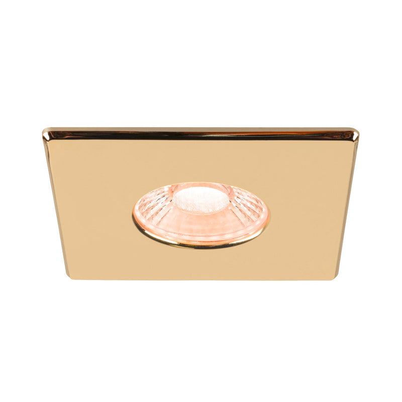 UNIVERSAL DOWNLIGHT cover, for downlight IP65, square, gold