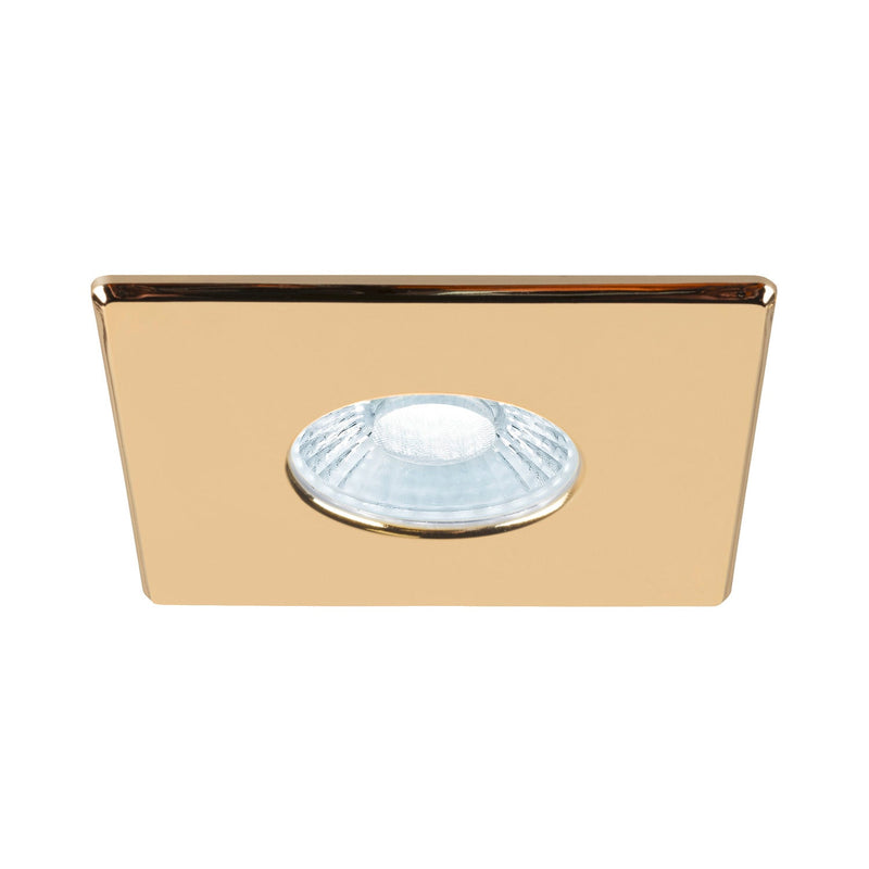 UNIVERSAL DOWNLIGHT cover, for downlight IP65, square, gold