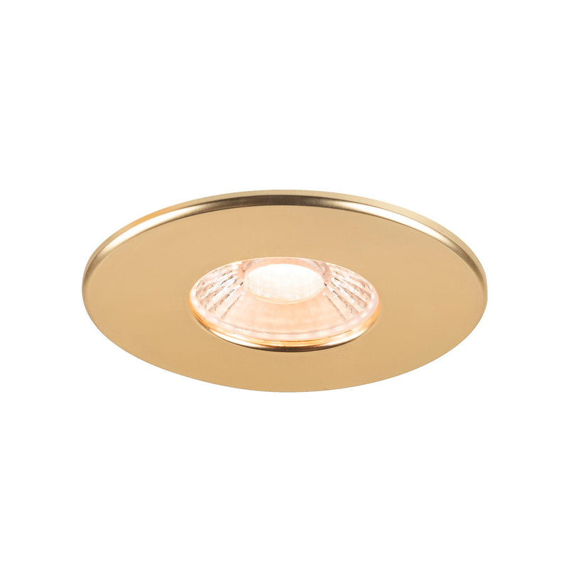 UNIVERSAL DOWNLIGHT cover, for downlight IP20, pivoting, round, gold matt
